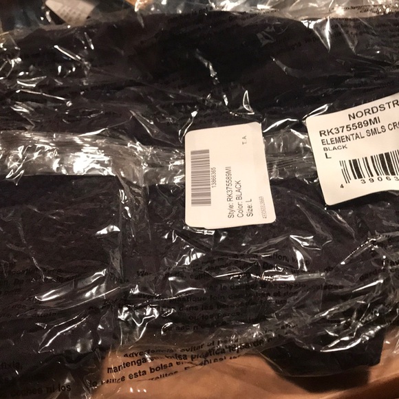 Z By Zella Elemental Cropped Tank Top Sz Large New - Picture 4 of 4